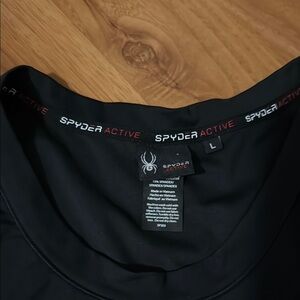 Spyder Active Black Tank